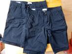 Twee korte broeken Jack & Jones M chino shorts zwart, Kleding | Heren, Broeken en Pantalons, Maat 48/50 (M), Zwart, Nieuw, Ophalen of Verzenden