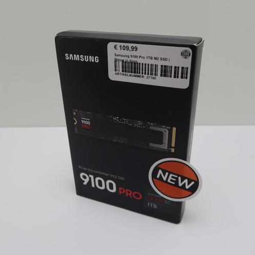 Samsung 9100 Pro 1TB M2 SSD | Nieuw in doos, Computers en Software, Harde schijven, Nieuw