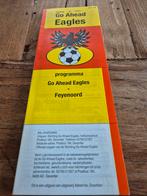 GO AHEAD EAGLES  - FEYENOORD, Ophalen of Verzenden, Zo goed als nieuw, Feyenoord, Poster, Plaatje of Sticker