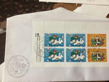 No1069 Kinderpostzegels 1983 1ste dag stempel Van Nederland  beschikbaar voor biedingen