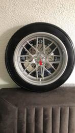 Autoband als klok, Huis en Inrichting, Ophalen of Verzenden, Nieuw, Analoog, Wandklok