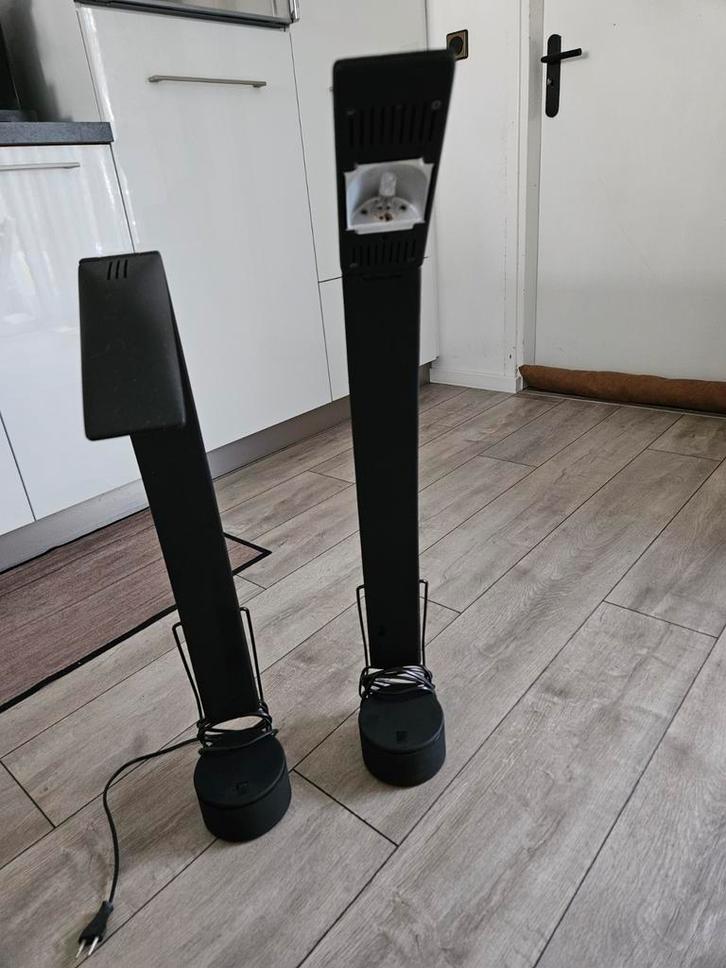 2 Vintage Italiana Luce Tafellampen, Huis en Inrichting, Lampen | Vloerlampen, Ophalen