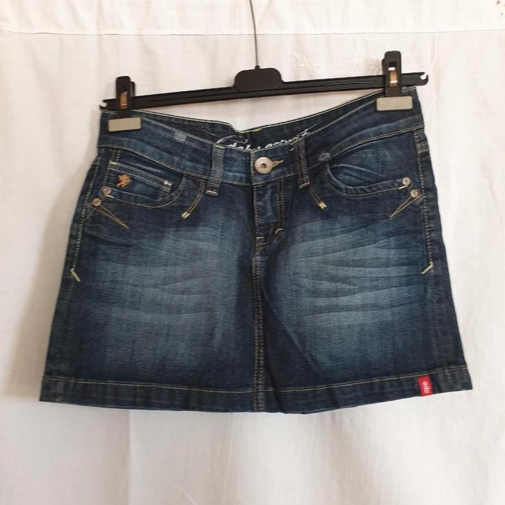 Stoere spijker minirok. Mt 36. Merk Edc Esprit, Kleding | Dames, Rokken, Zo goed als nieuw, Maat 36 (S), Blauw, Boven de knie