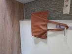 Leren tas shabbies cognackleur, Sieraden, Tassen en Uiterlijk, Tassen | Damestassen, Ophalen of Verzenden, Nieuw, Bruin