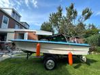 Polyester toer/vis boot vaarklaar + trailer + Evinrude bb, Watersport en Boten, Ophalen of Verzenden, Gebruikt, Motor en Techniek