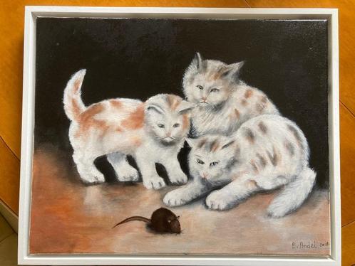 Schilderij, Antiek en Kunst, Kunst | Schilderijen | Klassiek, Ophalen
