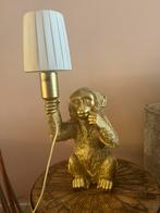 Gouden tafellamp aap Light & Living Monkey, Huis en Inrichting, Lampen | Tafellampen, Ophalen of Verzenden, Zo goed als nieuw