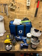 Graco 17P258 Ultramax Airless complete set, Ophalen of Verzenden, Zo goed als nieuw, Verfspuit of Verfpomp