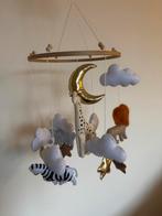 Houten baby mobiel met dieren incl muziek mobiel en houder, Kinderen en Baby's, Speelgoed | Babyspeelgoed, Ophalen of Verzenden
