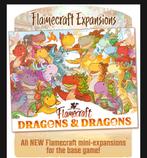 Flamecraft Dragons & Dragons uitbreiding met promo pack, Hobby en Vrije tijd, Gezelschapsspellen | Bordspellen, Ophalen of Verzenden