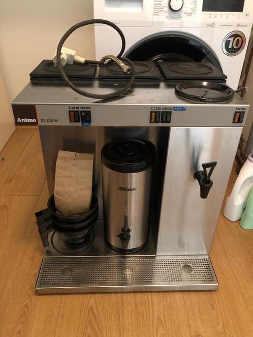 Animo TA 202 W koffiezetapparaat, Witgoed en Apparatuur, Koffiezetapparaten, Gebruikt, Gemalen koffie, Koffiemachine, 10 kopjes of meer
