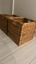 2 manden voor in Ikea vakkenkast, Gebruikt, Mand, Vierkant, Ophalen of Verzenden