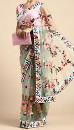 Sari/Saree, Overige typen, Overige kleuren, Ophalen of Verzenden, Zo goed als nieuw