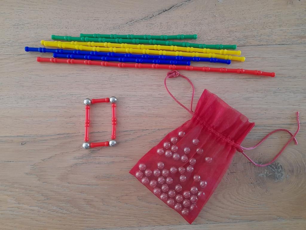 Magnetisch speelgoed om figuurtjes te maken, Kinderen en Baby's, Speelgoed | Educatief en Creatief, Ophalen, Zo goed als nieuw