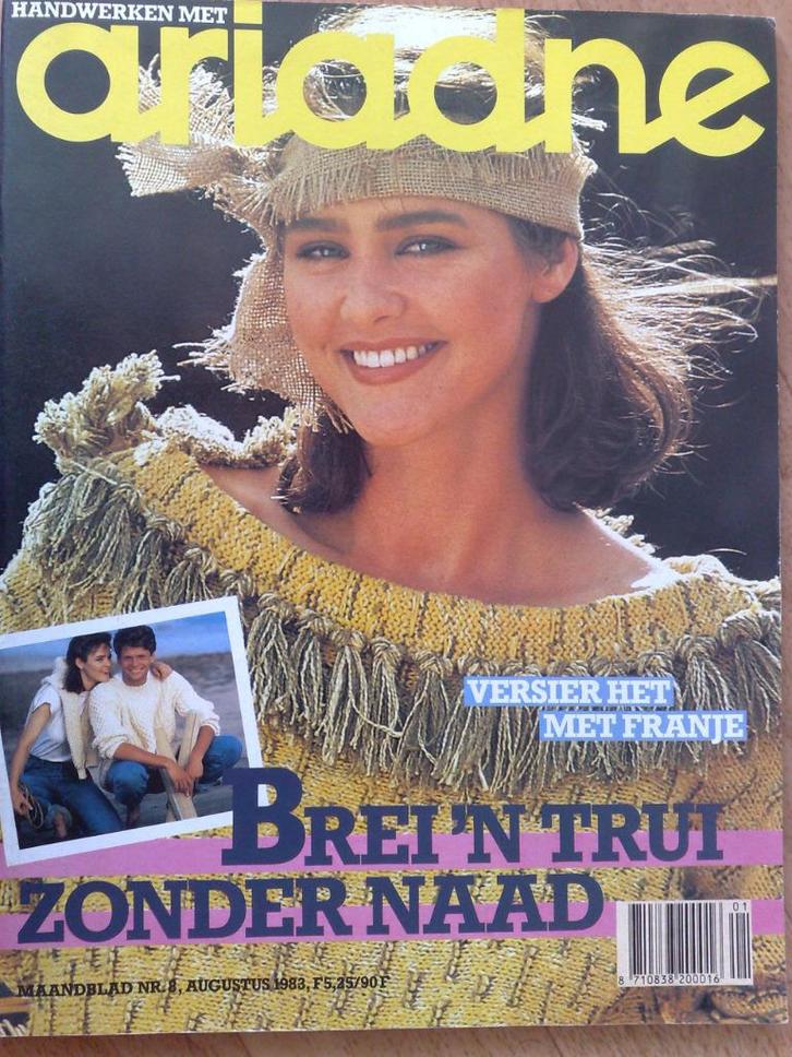 Ariadne augustus nr. 8 / 1983, Hobby en Vrije tijd, Breien en Haken, Zo goed als nieuw, Breien of Haken, Patroon of Boek, Verzenden