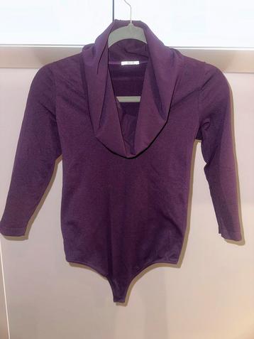 Prachtige aubergine Wolford Body - Maat S beschikbaar voor biedingen