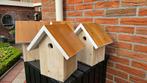 nestkastjes/ vogelhuisjes ( grenenhout)  voor mezen, Ophalen of Verzenden, Nieuw
