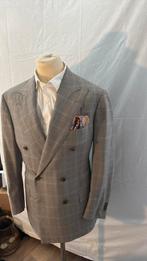 ATTOLINI SUPER 190’S Double Breasted Kostuum, Kleding | Heren, Kostuums en Colberts, Maat 52/54 (L), Beige, Ophalen of Verzenden