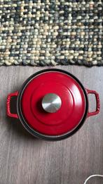 Invicta gietijzeren pan creuset, Ophalen of Verzenden, Zo goed als nieuw, Gietijzer, Koekenpan of Braadpan
