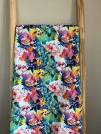 Waterafstotende Stof + Boordstof - Bloemen, Overige kleuren, Nieuw, Ophalen of Verzenden, 30 tot 120 cm