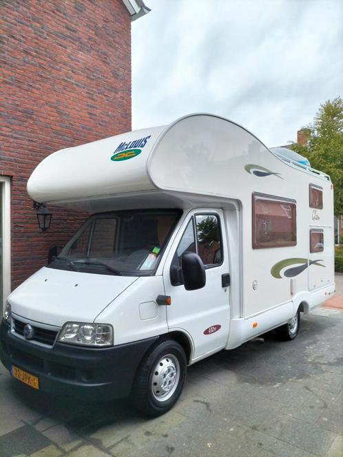 Mclouis Glen 430vv camper 6 persoons met staplebed, Caravans en Kamperen, Campers, Particulier, tot en met 6, Half-integraal, Fiat