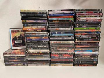 Veel muziek dvd’s, metal, rock, pop beschikbaar voor biedingen