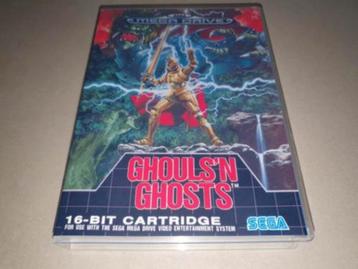 Ghouls 'N Ghosts Sega Mega Drive Game Case beschikbaar voor biedingen