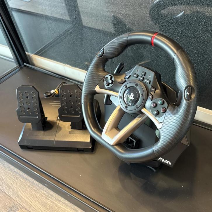 Apex Hori Playstation 4 Stuur + Pendalen | Incl. Garantie, Spelcomputers en Games, Spelcomputers | Sony PlayStation 1, Zo goed als nieuw