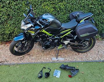 Mooie Kawasaki Z900, met afneembare koffers!  beschikbaar voor biedingen
