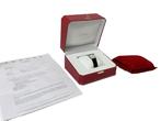 Must de Cartier Tank Quartz White Arabic Dial Zilver, Overige merken, Leer, Cartier, Polshorloge