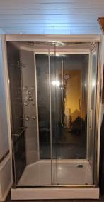 Complete douchecabine, kitvrij, rechthoekig, Ophalen, Gebruikt, Met douche