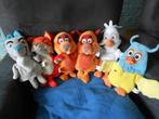 6 handpoppen van de Fabeltjeskrant plus actie, Ophalen, Gebruikt, Overige typen