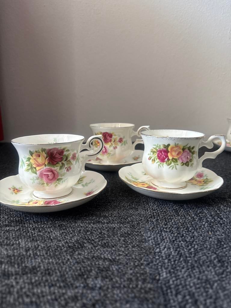 Royal Canterbury Kop en Schotels - Set van 3, Ophalen of Verzenden