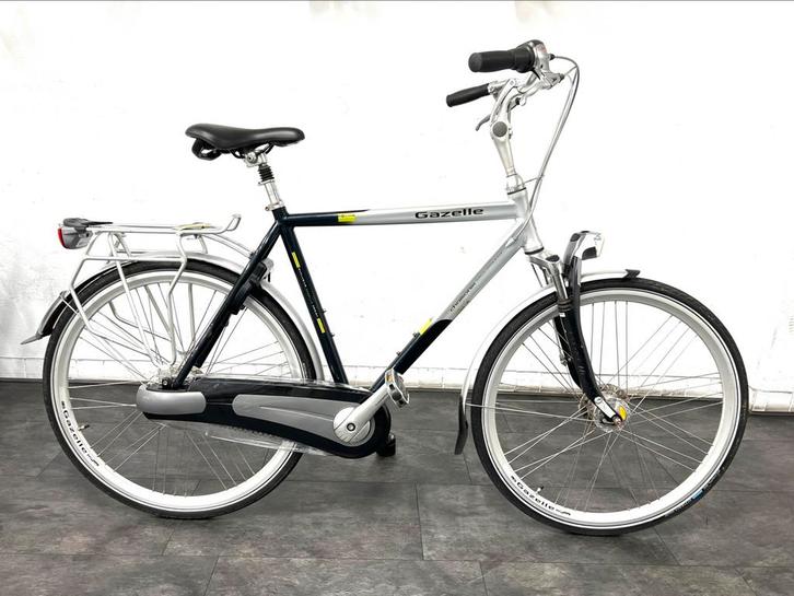 Gazelle Chamonix Heren Fiets 57 cm, Fietsen en Brommers, Fietsen | Heren | Herenfietsen, Zo goed als nieuw, Gazelle, 57 tot 61 cm