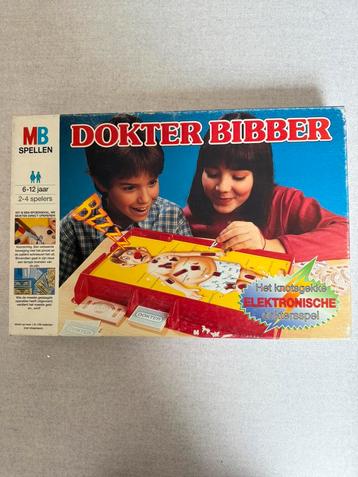 Dokter Bibber spel van MB vintage versie beschikbaar voor biedingen