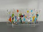 Glaskunst "Happy Family"  Uniek, feestelijk kunstwerk, Ophalen