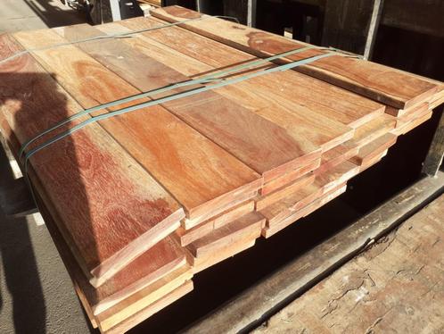 Hardhout Cumaru vlonderplanken 21x145mm - 51 stuks - 9.6m2, Tuin en Terras, Palen, Balken en Planken, Nieuw, Planken, 250 cm of meer