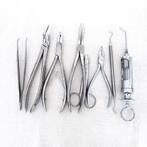 Vintage Tandarts gereedschap en Ultra Asept glazen spuit, Antiek en Kunst, Verzenden