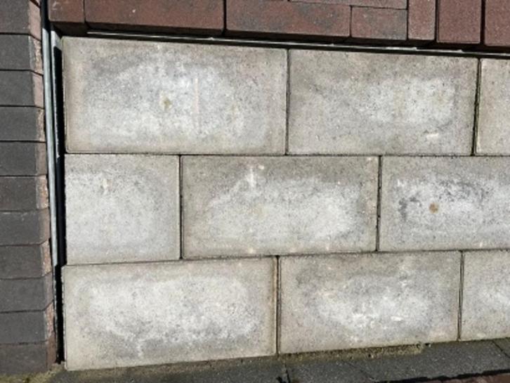 betontegel basic donkergrijs 40x20x8cm, Tuin en Terras, Tegels en Klinkers, Nieuw, Terrastegels, Beton, Ophalen of Verzenden