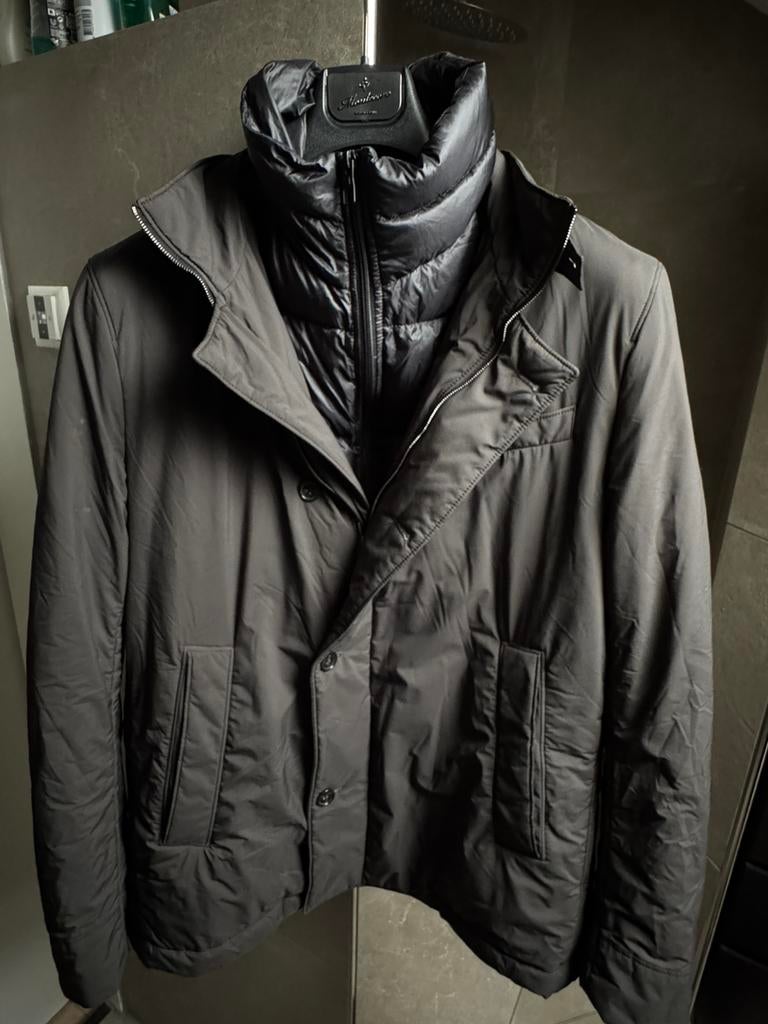 Montecore jas | maat 54 | zwart, Ophalen of Verzenden, Zo goed als nieuw, Maat 52/54 (L), Zwart