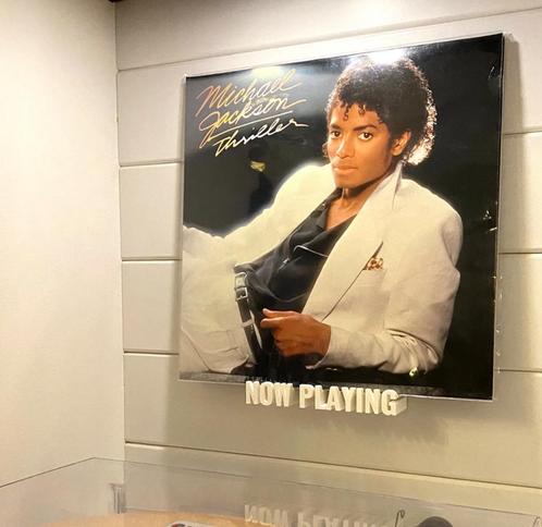 Stijlvolle Vinyl Houder - NOW PLAYING, Cd's en Dvd's, Vinyl Singles, Nieuw in verpakking, Single, Nederlandstalig, Overige formaten