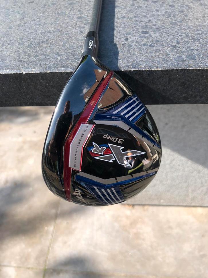 Callaway XR 3 Deep pro fairwaywood 14 graden RH, Sport en Fitness, Golf, Zo goed als nieuw, Club, Callaway, Ophalen of Verzenden