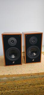 Elac ELT 7 - Boekenplank speakers - Walnoot, Ophalen of Verzenden, 60 tot 120 watt, Front, Rear of Stereo speakers, Overige merken