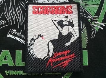 Scorpions vintage 1988 savage amusement patch s41 beschikbaar voor biedingen