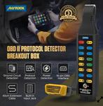 AUTOOL OBD2 Protocol Detector Breakout Box Diagnostic, Ophalen of Verzenden