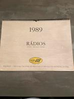 Kalender 1989 met oude radios. Zelf Bieden, Ophalen of Verzenden, Maandkalender
