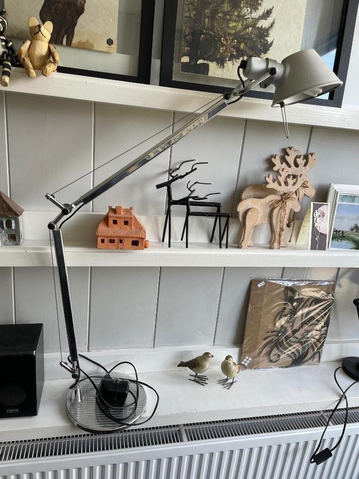 Buro lamp Artemide Tolomeo tavolo. Design lamp, Huis en Inrichting, Lampen | Tafellampen, Gebruikt, 75 cm of meer, Metaal, Ophalen