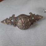 3 stuks vintage meubelknop messing / meubelgreep / kastknop, Ophalen