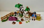 5227 Playmobil Country paddock paardenfamilie veulen manege, Ophalen of Verzenden, Gebruikt, Complete set