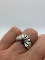 Z112 Prachtige zilveren Georg Kramer ring maat 17, Ophalen of Verzenden, Zilver, Ring, Met edelsteen